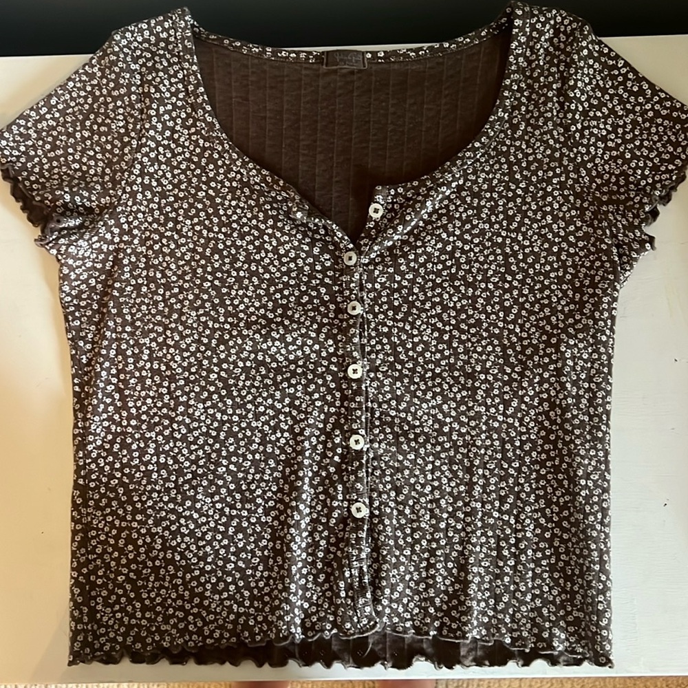 Brandy Melville Brown Floral